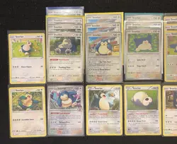 Pokemon Tcg Snorlax Card Lot (22) XY, SM, SWSH, SV - Foils, Rares, Many Sets - Image 4