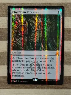 MTG Duel Decks: Phyrexia vs. the Coalition Phyrexian Processor Foil Card 12/16 - Image 1