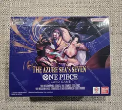 One Piece Card Game IN HAND- OP14 The Azure Sea's Seven Booster Box SHIP FAST!! - Image 1