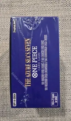 One Piece Card Game IN HAND- OP14 The Azure Sea's Seven Booster Box SHIP FAST!! - Image 2