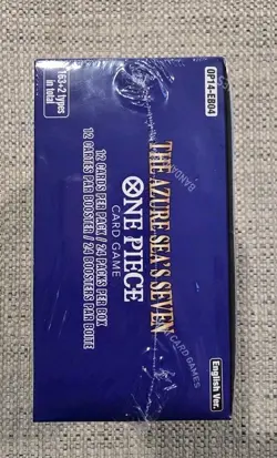 One Piece Card Game IN HAND- OP14 The Azure Sea's Seven Booster Box SHIP FAST!! - Image 4