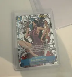 Bandai Boa Hancock One Piece CCG OP07-051 Special Character Card English Manga - Image 1