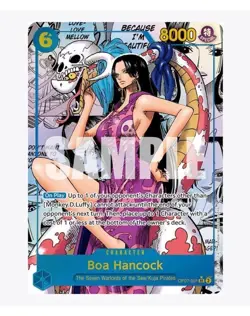 Bandai Boa Hancock One Piece CCG OP07-051 Special Character Card English Manga - Image 2