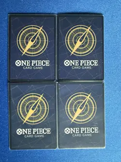 Dracule Mihawk One Piece TCG 4-card lot OP12 Super Rare+OP10 Rare+more - PWE - Image 2