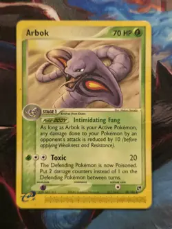 Arbok 29/100 ex Sandstorm Uncommon Pokemon Card - Image 1