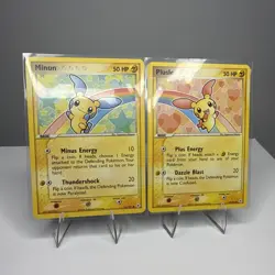 Mint Condition!! Plusle and Minun Hidden Legends 69/101 67/101 Pokemon Card - Image 1