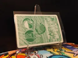 [NM] Pokemon Ekans vs Parasect No. 023 Topsun Battle Card Green Back Japan - Image 2