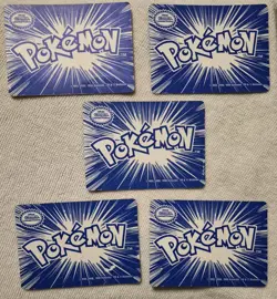 1998 Betty Crocker Pokemon Promo Cards Lot Of 5 *See Pics* - Image 4