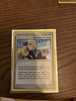 Cynthia's Feelings 131/146 Legends Awakened Pokemon Card Holo Promo Exclusive - Image 1