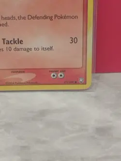 Pokemon Card Slugma 77/109 Stamped Holo Common Team Rocket Returns - Image 2
