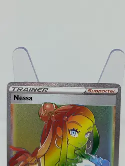Nessa 196/185 Vivid Voltage NM Full Art Secret Rainbow Rare Pokemon Card | NM - Image 3
