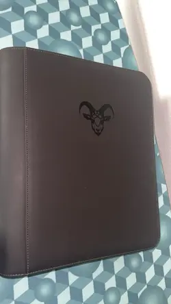 9 Pocket Toploader Binder - Holds 252 Cards Pokemon Sports TCG Album Goat Armor - Image 1