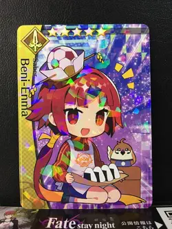 Beni-Enma Saber Fate/Dream Striker Card FGO Grand Order - Image 1