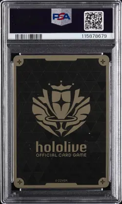 2025 HOLOLIVE OFFICIAL CARD GAME JAPANESE HBP03-ELITE SPARK #050 FUWAMOCO PSA 10 - Image 2