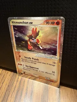 Pokemon TCG Hitmonchan EX Ruby and Sapphire Holo Ultra Rare Card 98/109 - Image 2