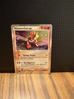 Pokemon TCG Hitmonchan EX Ruby and Sapphire Holo Ultra Rare Card 98/109 - Image 4