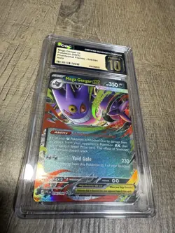 Mega Gengar ex 056/094 - Phantasmal Flames Pokemon Card - CGC 10 Pristine - G164 - Image 1