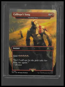 Calliope's Song - Seething Song NM #7051 Regular MTG Secret Lair x God of War - Image 1
