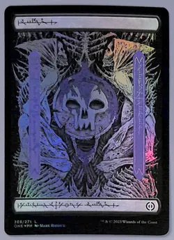 Swamp - Full Art - Foil - 269 - Phyrexia: All Will Be One (ONE) MTG - Image 1