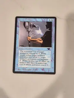 MTG Power Artifact Antiquities LP Magic the Gathering With Very Slight Edge Wear - Image 1