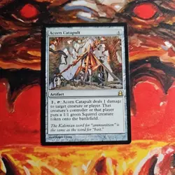 Mtg Acorn Catapult Commander LP - Image 1