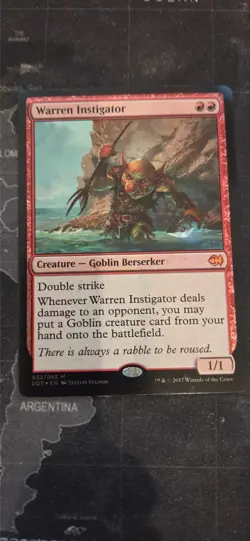 MtG Warren Instigator Foil DDT - Image 1