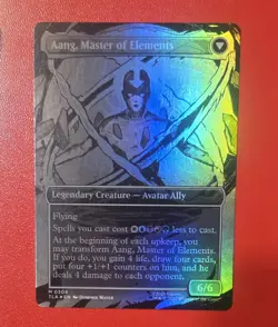 MTG - Avatar Aang - Borderless - Foil - Avatar: The Last Airbender - Image 2
