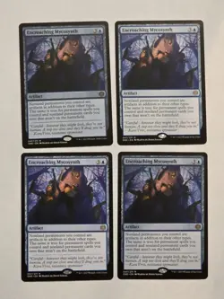 4x Encroaching Mycosynth - Phryexia All will be One - Near Mint - MTG - Image 1