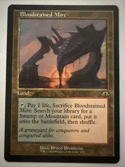 Bloodstained Mire (Retro Frame) Modern Horizons 3 Regular - Image 1