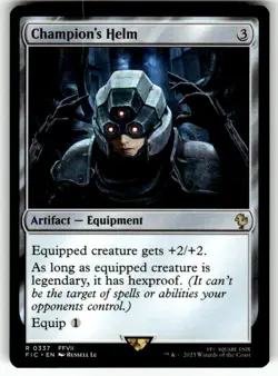 Champion's Helm R Commander: FINAL FANTASY 337 NM - Image 1
