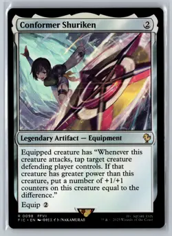 Conformer Shuriken Commander: FINAL FANTASY 98 Rare - Image 1