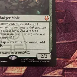 MTG Badgermole Cub Avatar: The Last Airbender Regular - Image 5