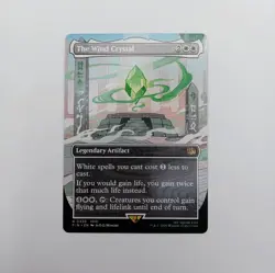 The Wind Crystal BORDERLESS 0330 MTG Rare Magic: The Gathering Final Fantasy 3 - Image 1