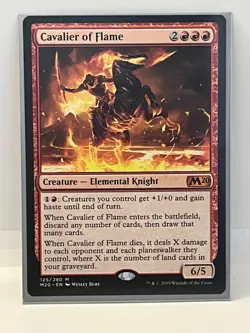 Cavalier of Flame - Core Set 2020 (M20) - NM - English - Image 1