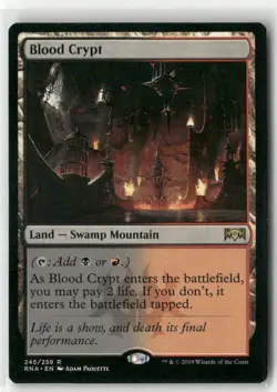 Magic The Gathering- Blood Crypt #245 - Image 1
