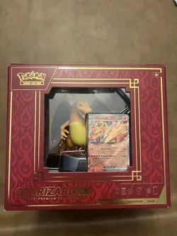 Pokemon TCG: Charizard EX Super Premium Collection New Factory Sealed Box 10 Pks - Image 1