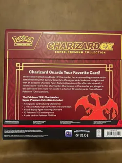 Pokemon TCG: Charizard EX Super Premium Collection New Factory Sealed Box 10 Pks - Image 4