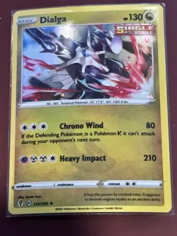Dialga 112/203 Cosmos Holo Pokemon TCG NM-LP - Image 1