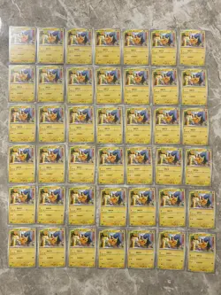 42 Lot - 2023 Near Mint NM Pokemon Pikachu 017/071 sv2D Clay Burst Japanese - Image 1