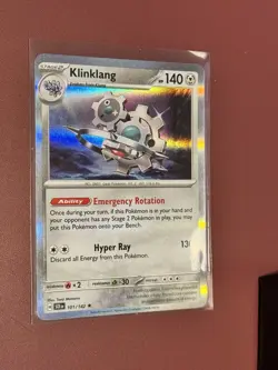 Klinklang - 101/142 - SV07: Stellar Crown - Pokemon TCG - NM - Holo Rare - Image 1