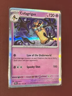 Cofagrigus 83/191 Pokemon Surging Sparks Holo Rare TCG | FREE Shipping 2+ - Image 1
