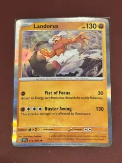 Landorus 110/191 Surging Sparks Holo Rare | FREE Shipping 2+ - Image 1