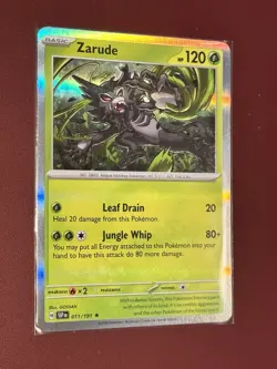 Zarude 11/191 - Pokemon Surging Sparks - Holo | FREE Shipping 2+ - Image 1