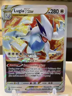 Pokemon TCG Lugia VSTAR Silver Tempest 139/195 Holo Ultra Rare - Image 1