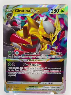 Pokemon TCG Giratina VSTAR Sword & Shield - Lost Origin 131/196 Holo Ultra Rare - Image 1