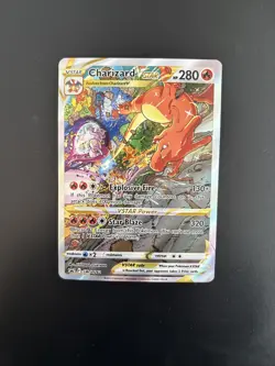 Pokemon TCG Charizard VSTAR SWSH Black Star Promos Holo - Image 1