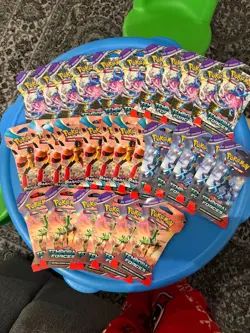 30 Pokemon Scarlet & Violet Temporal Forces SEALED Blister Packs. FREE SHIPPING! - Image 1