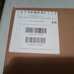 Pokemon Prismatic Evolutions SPC Super Premium Collection Sealed Case TCG - Image 2