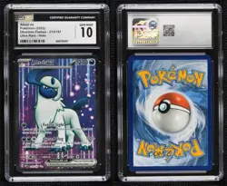 Absol ex Ultra Rare Pokemon SV03: Obsidian Flames (OBF) CGC 10 Gem Mint - Image 3
