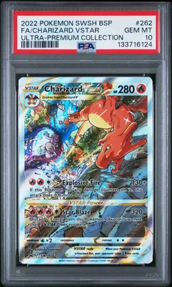 Pokemon: Charizard VSTAR #SWSH262 | PSA 10 - Image 1